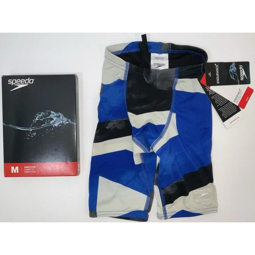 NIP Men's Speedo Competitive Endurance+ Glimmer Jammer Swim Shorts - Blue 22